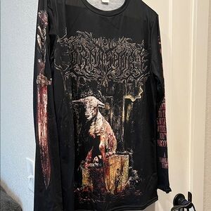 Lorna shore NAMELESS
 HYMN long sleeve